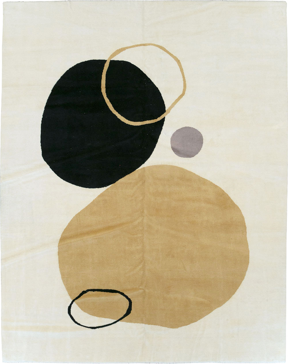 Contemporary Turkish Room Size Carpet, No.32137 - Staging