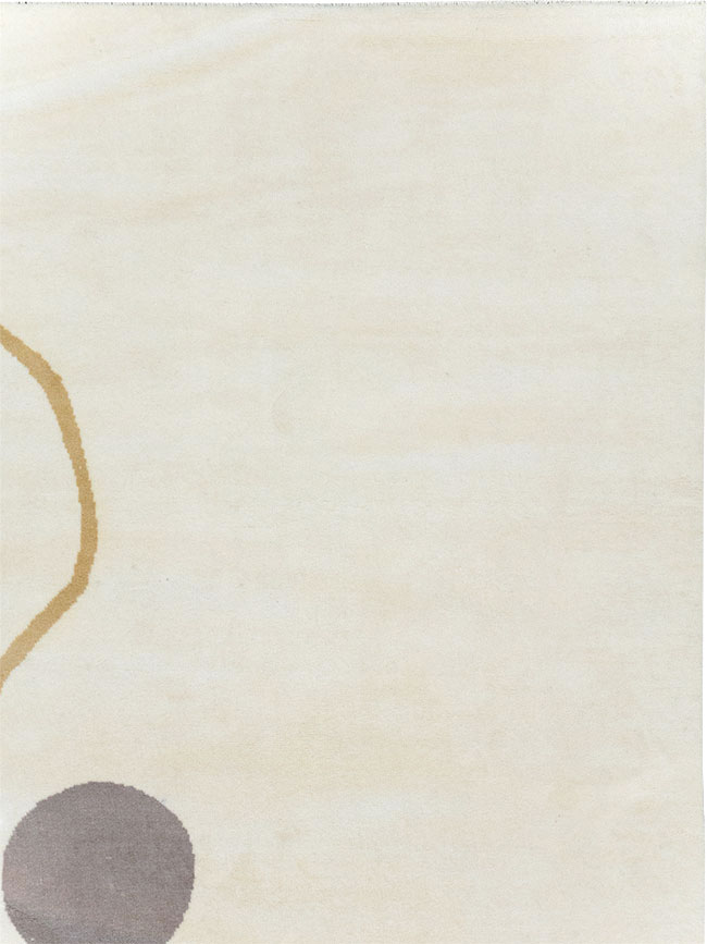 Contemporary Turkish Room Size Carpet, No.32137 - Staging