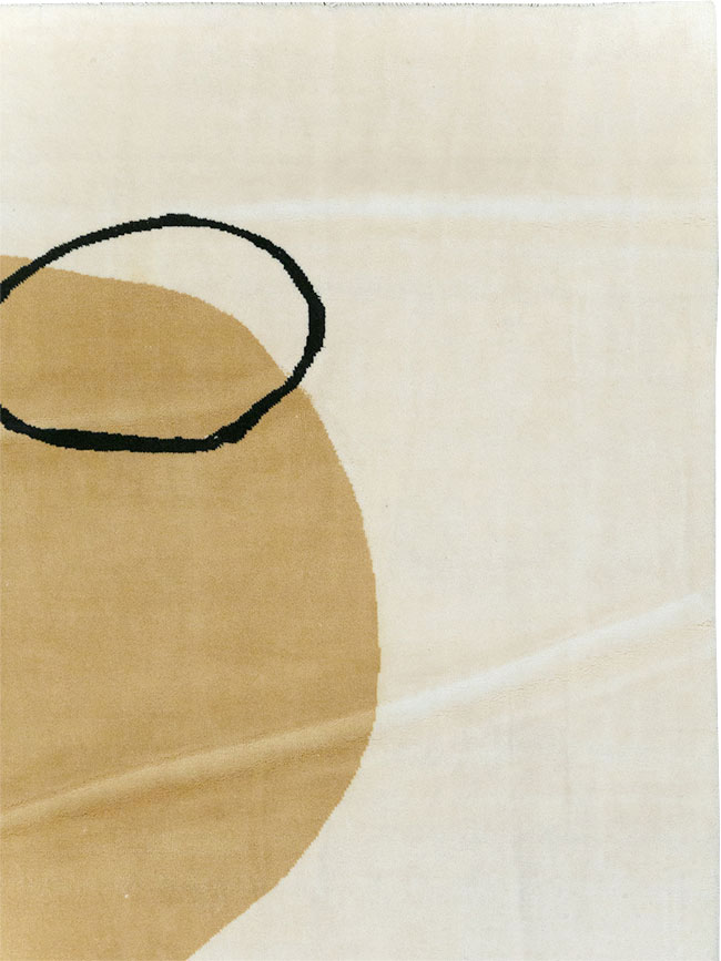 Contemporary Turkish Room Size Carpet, No.32137 - Staging