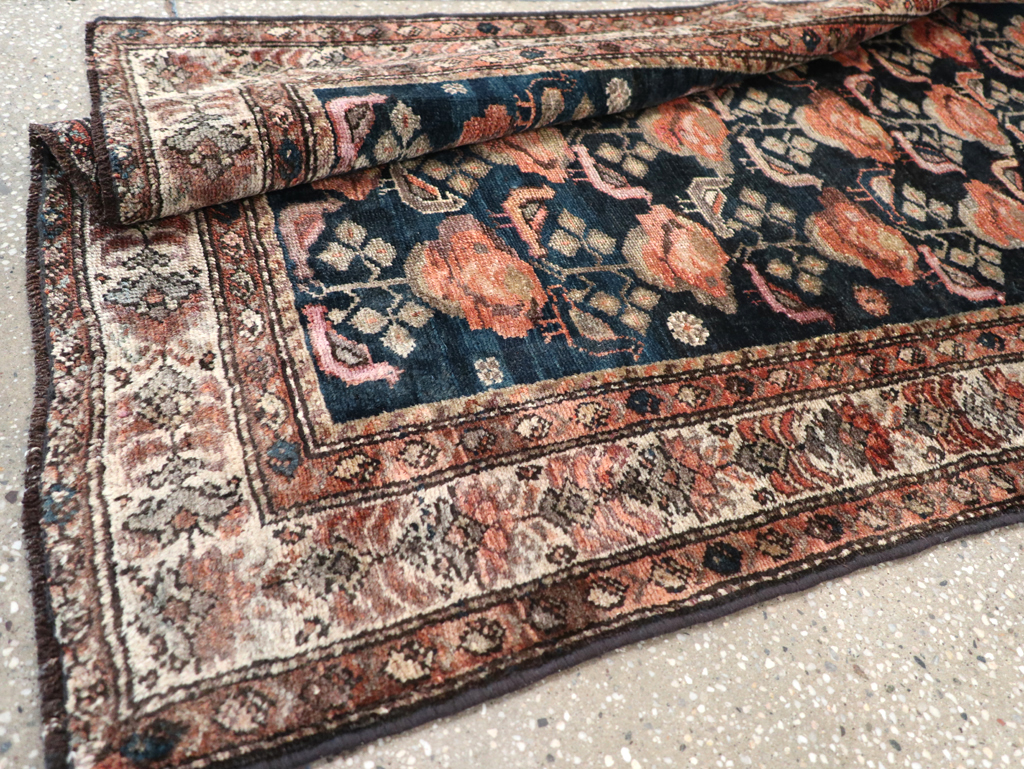Antique Persian Kurdish Runner, No.32210 - Staging