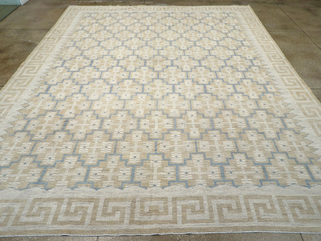 Modern East Turkestan Khotan Large Room Size Carpet, No.32217 - Staging