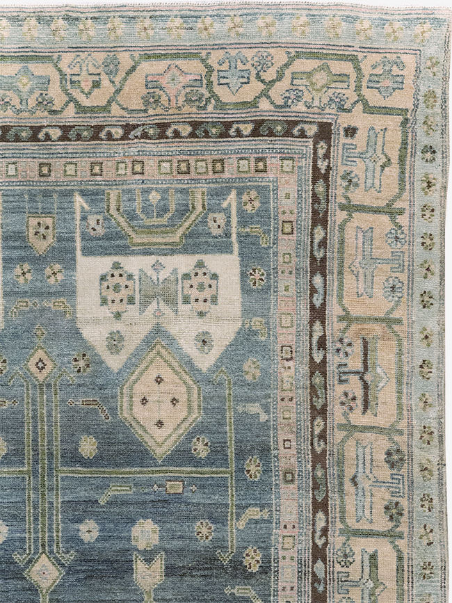 Vintage Persian Kurd Runner, No.32228 - Staging