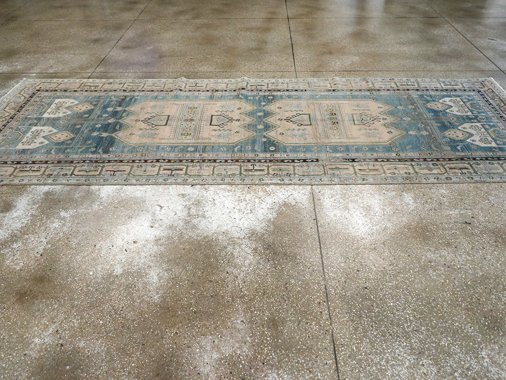 Vintage Persian Kurd Runner, No.32228 - Staging