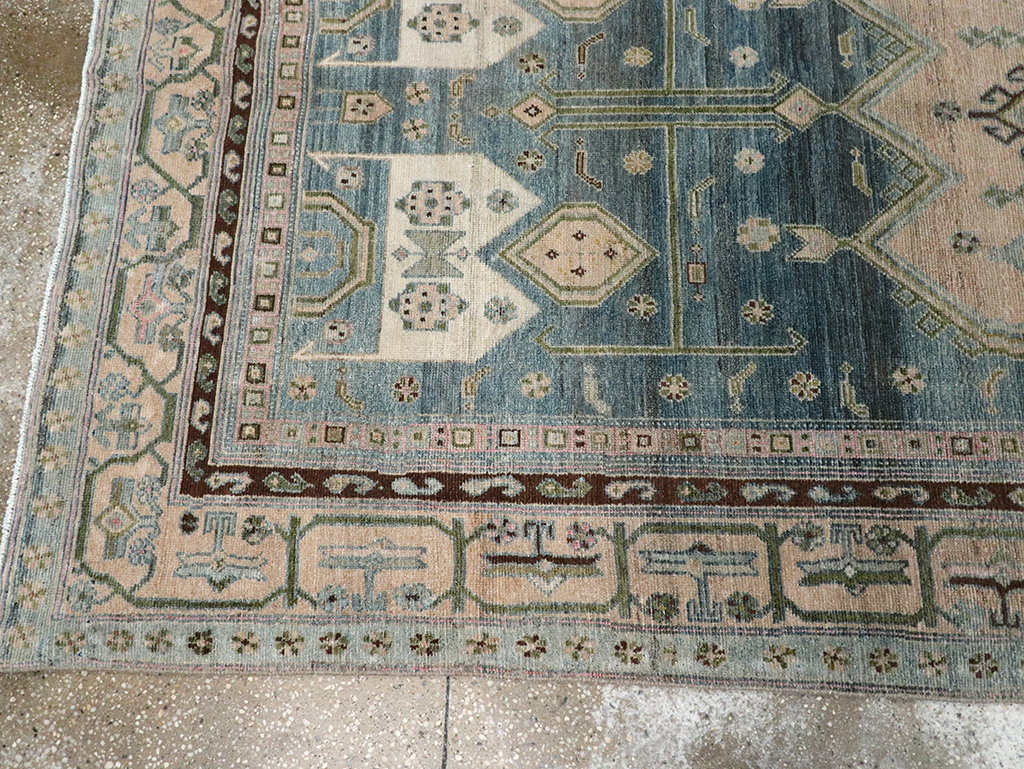Vintage Persian Kurd Runner, No.32228 - Staging