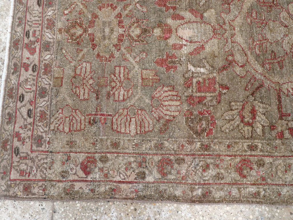 Vintage Persian Malayer Rug, No.32263 - Staging