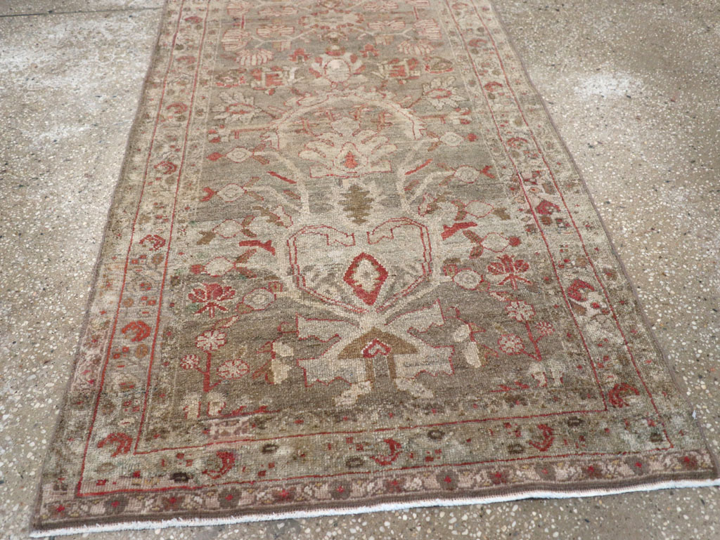 Vintage Persian Malayer Rug, No.32263 - Staging