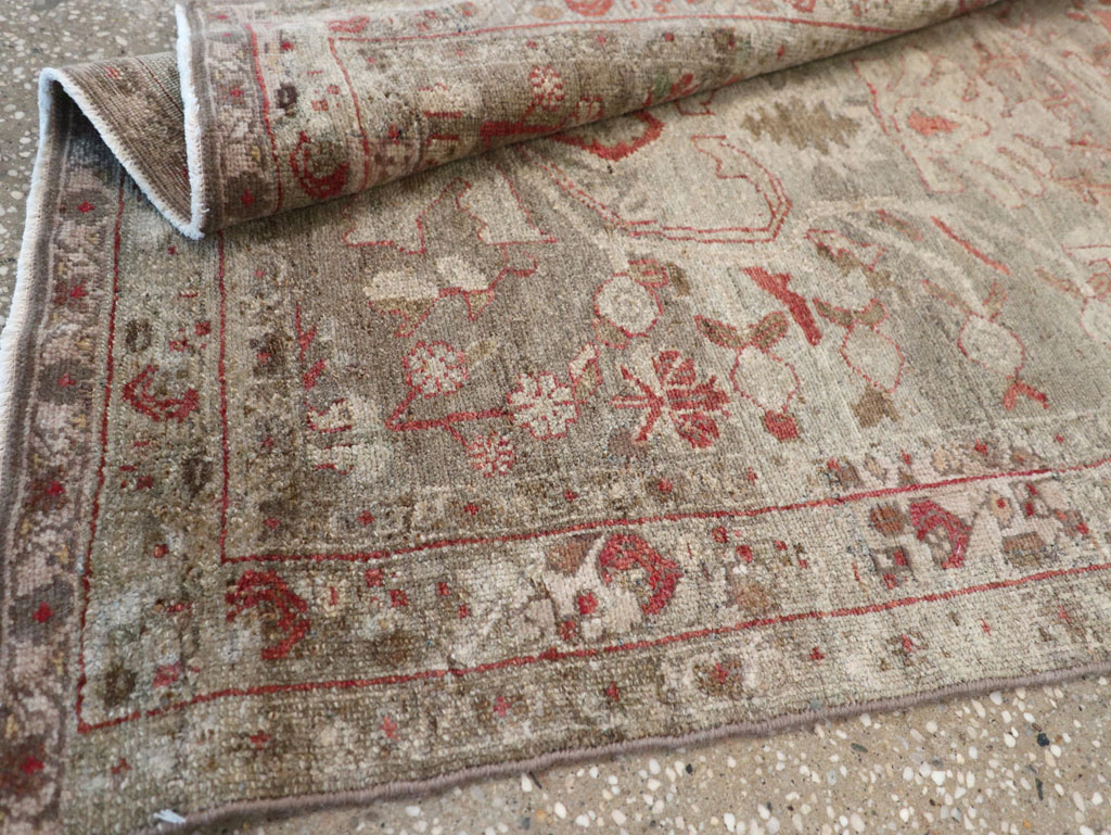 Vintage Persian Malayer Rug, No.32263 - Staging