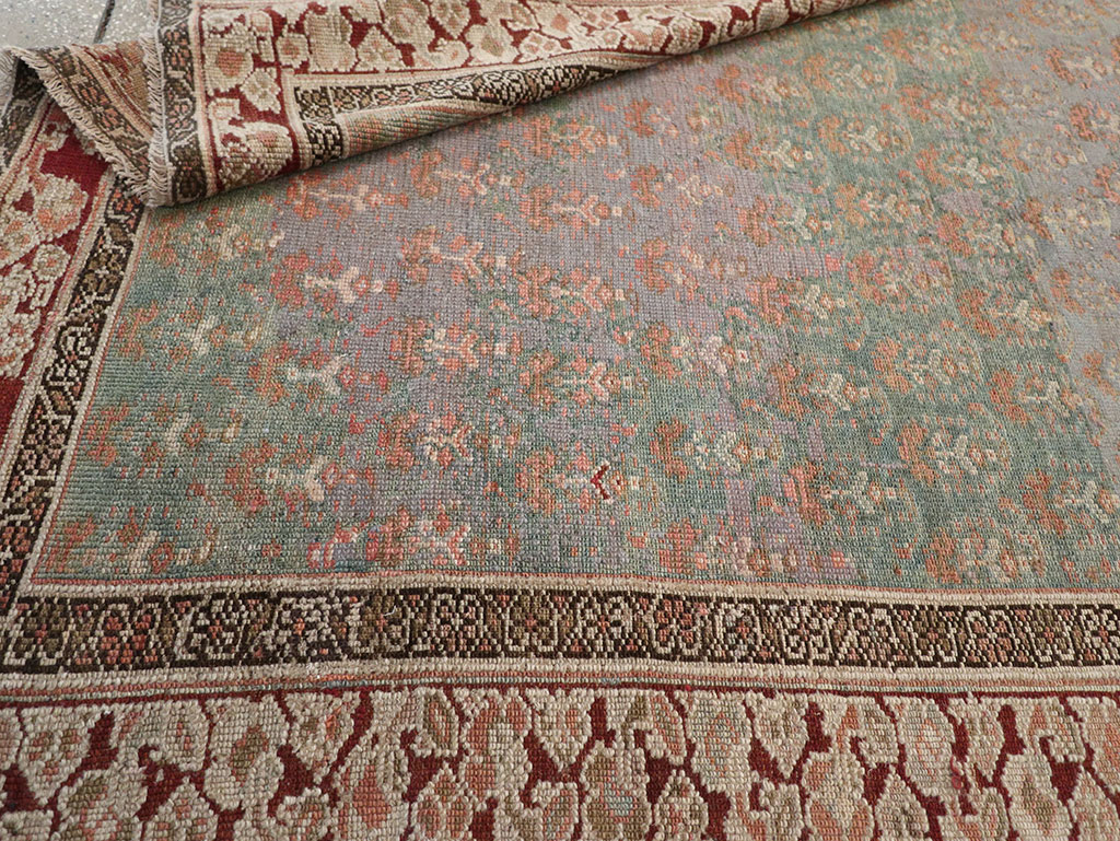 Antique Persian Kurdish Long Runner, No.32275 - Staging