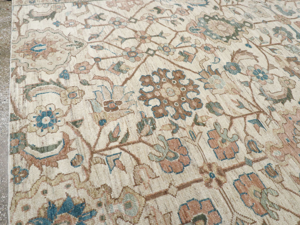 Modern Persian Mahal Fragment, No.32289 - Staging