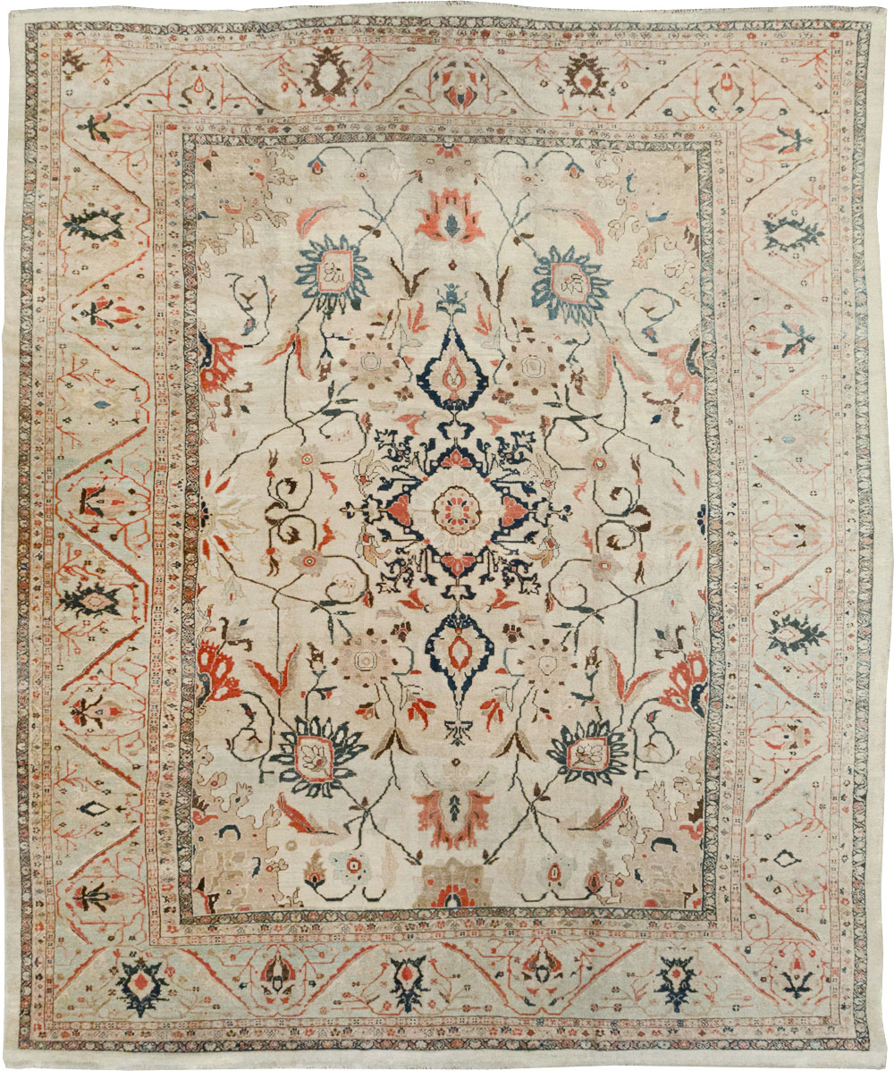 Antique Persian Sultanabad Large Carpet, No.32316 - Staging