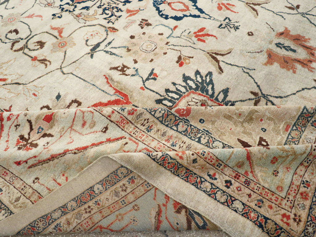 Antique Persian Sultanabad Large Carpet, No.32316 - Staging