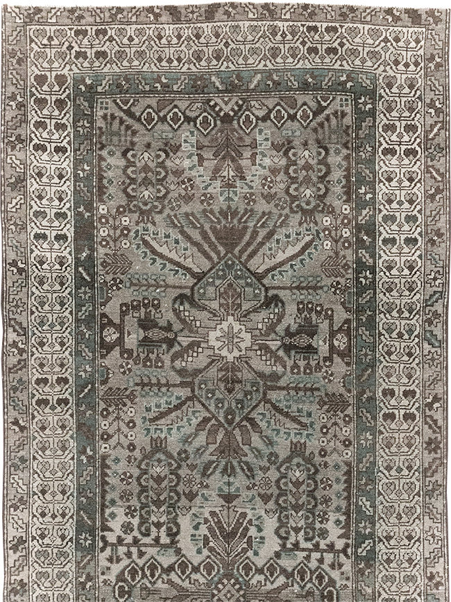 Vintage Persian Malayer Runner, No.32330 - Staging