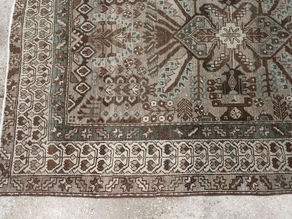Vintage Persian Malayer Runner, No.32330 - Staging