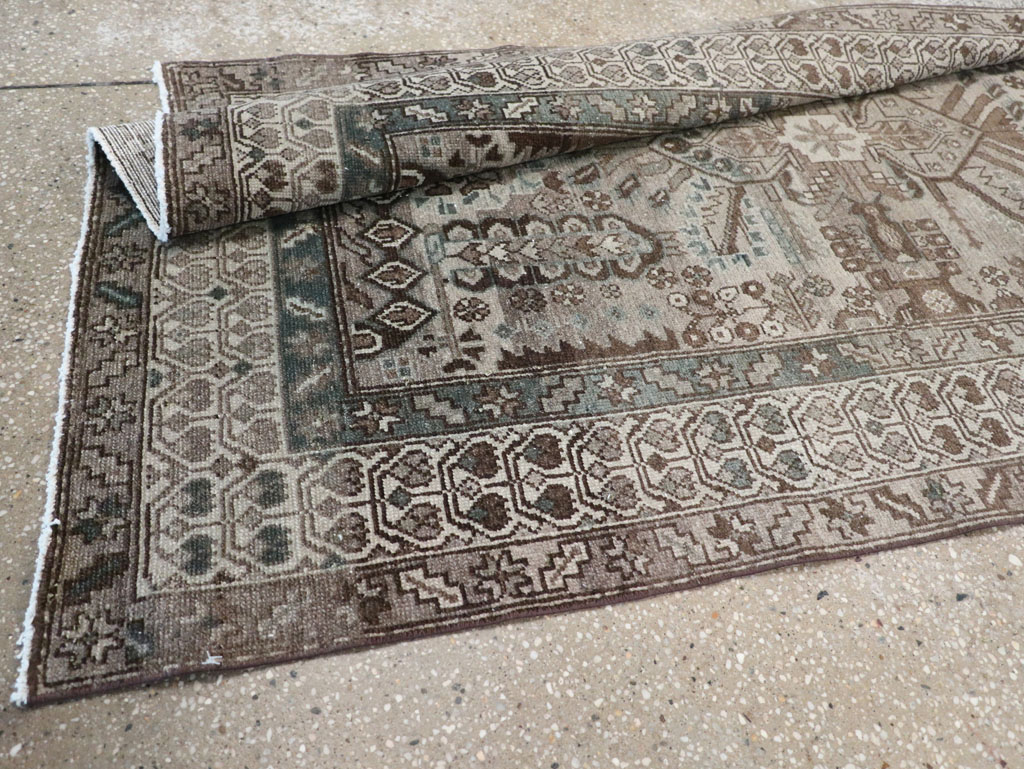 Vintage Persian Malayer Runner, No.32330 - Staging
