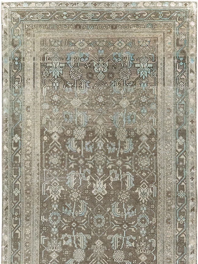 Vintage Persian Malayer Runner, No.32334 - Staging