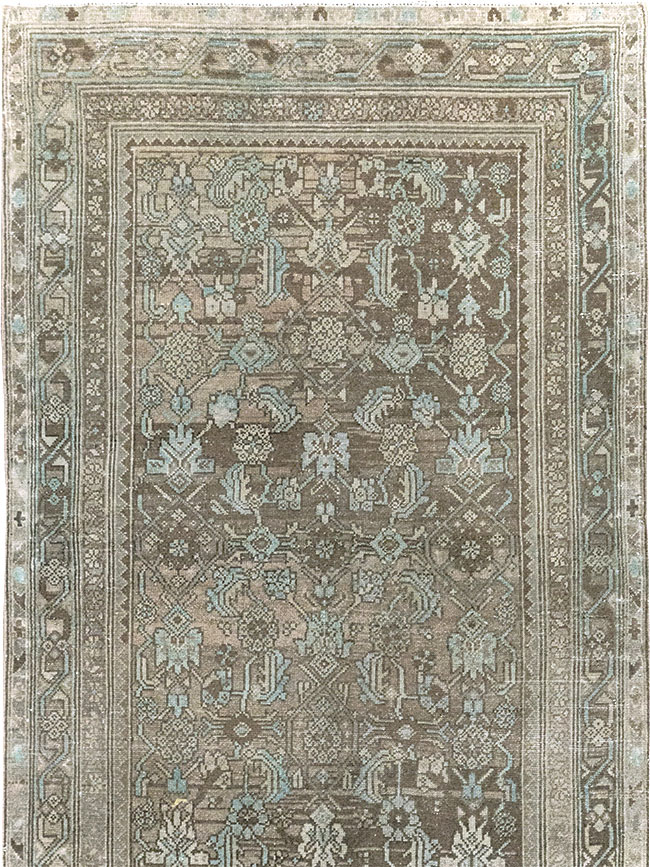 Vintage Persian Malayer Runner, No.32334 - Staging