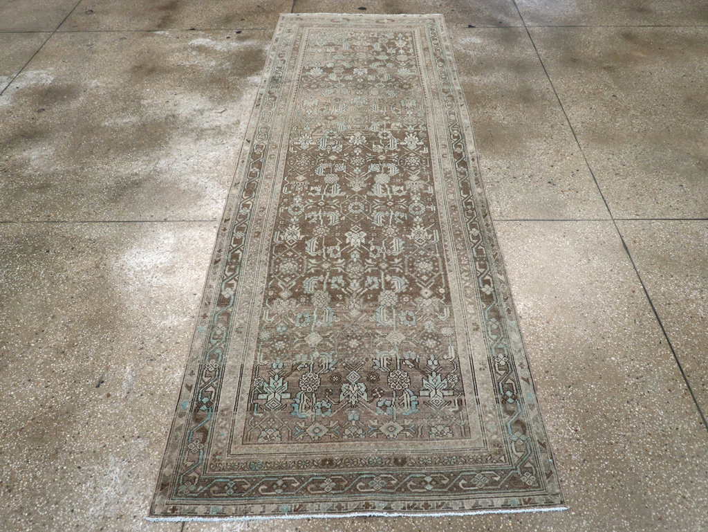 Vintage Persian Malayer Runner, No.32334 - Staging