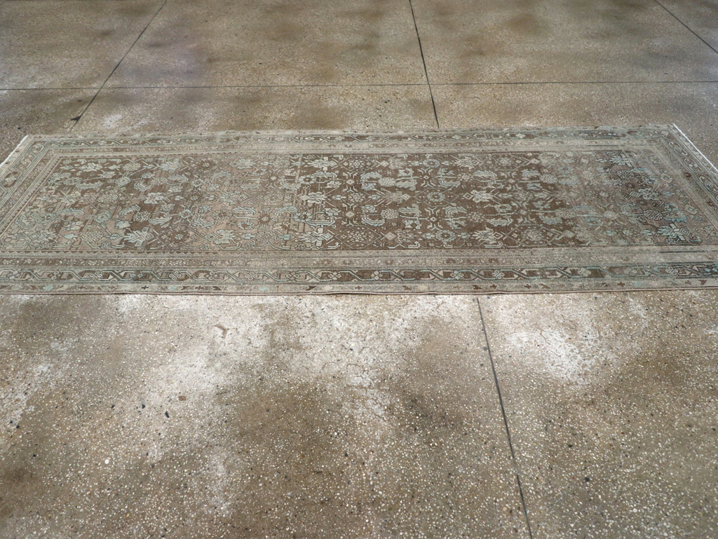 Vintage Persian Malayer Runner, No.32334 - Staging