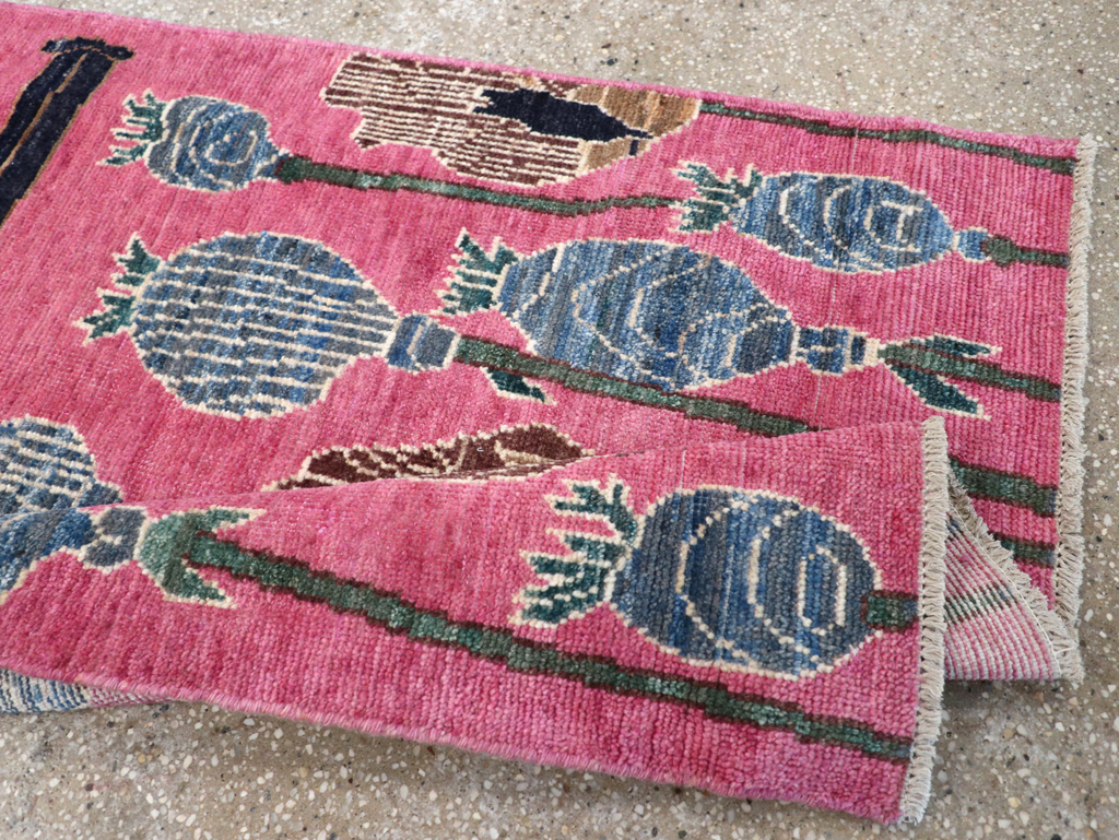 Modern Turkish Pictorial War Rug, No.32342 - Staging