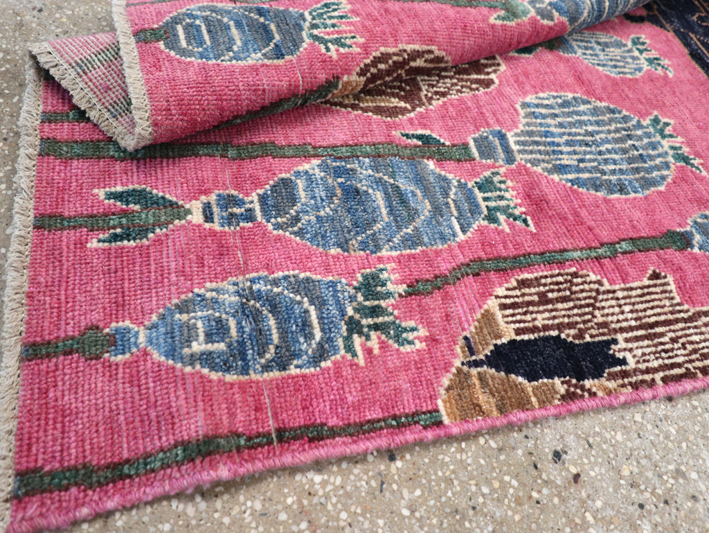 Modern Turkish Pictorial War Rug, No.32342 - Staging