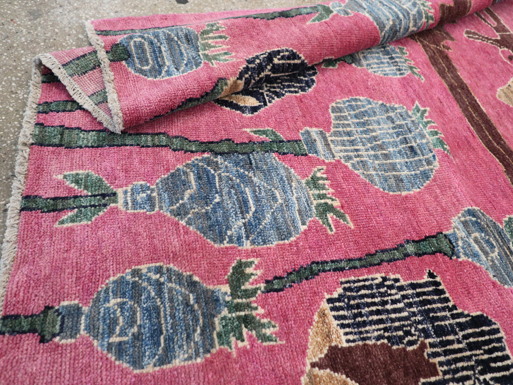 Modern Turkish Pictorial War Rug, No.32343 - Staging