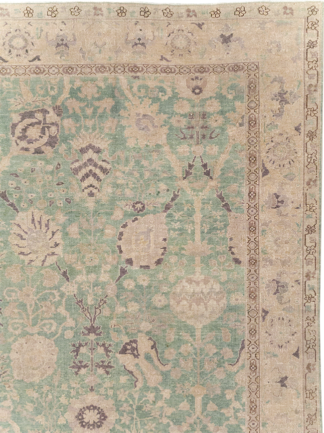 Antique Indian Lahore Oversize Carpet, No.32348 - Staging