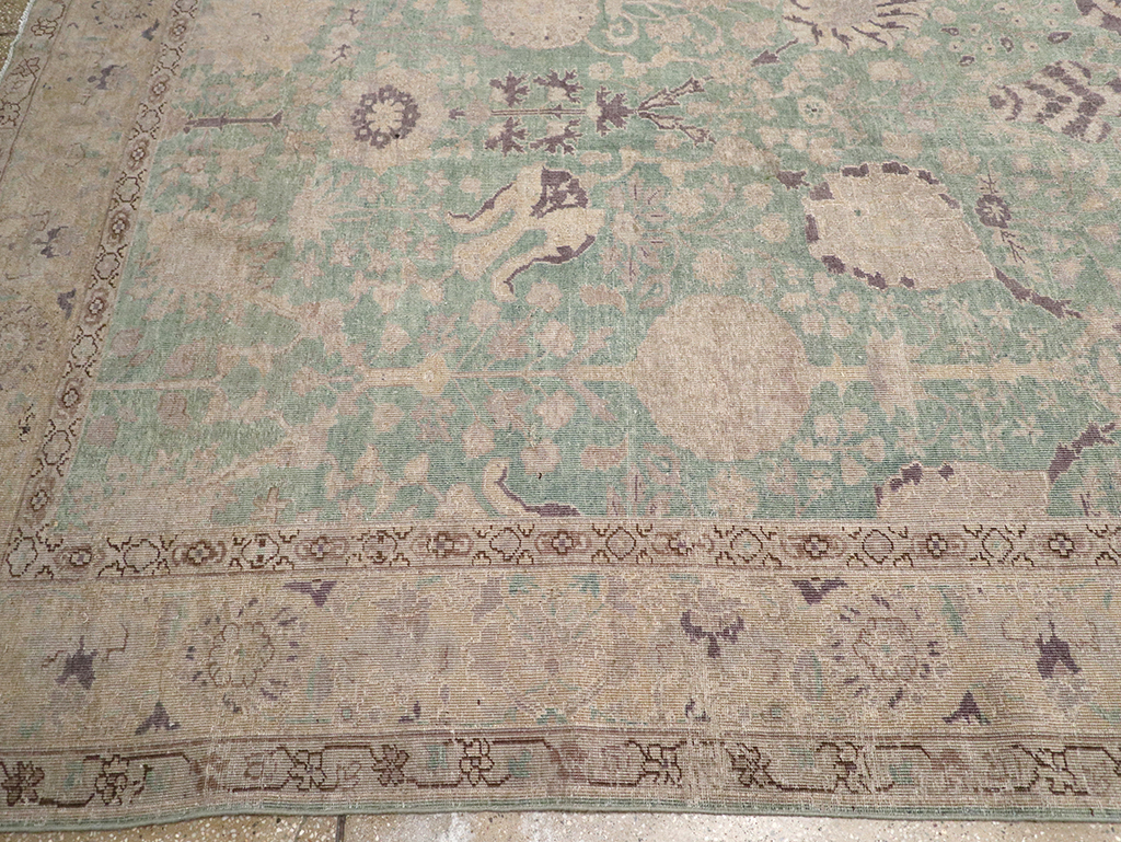 Antique Indian Lahore Oversize Carpet, No.32348 - Staging