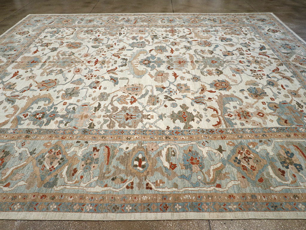 Modern Persian Sultanabad Large Carpet, No.32353 - Staging