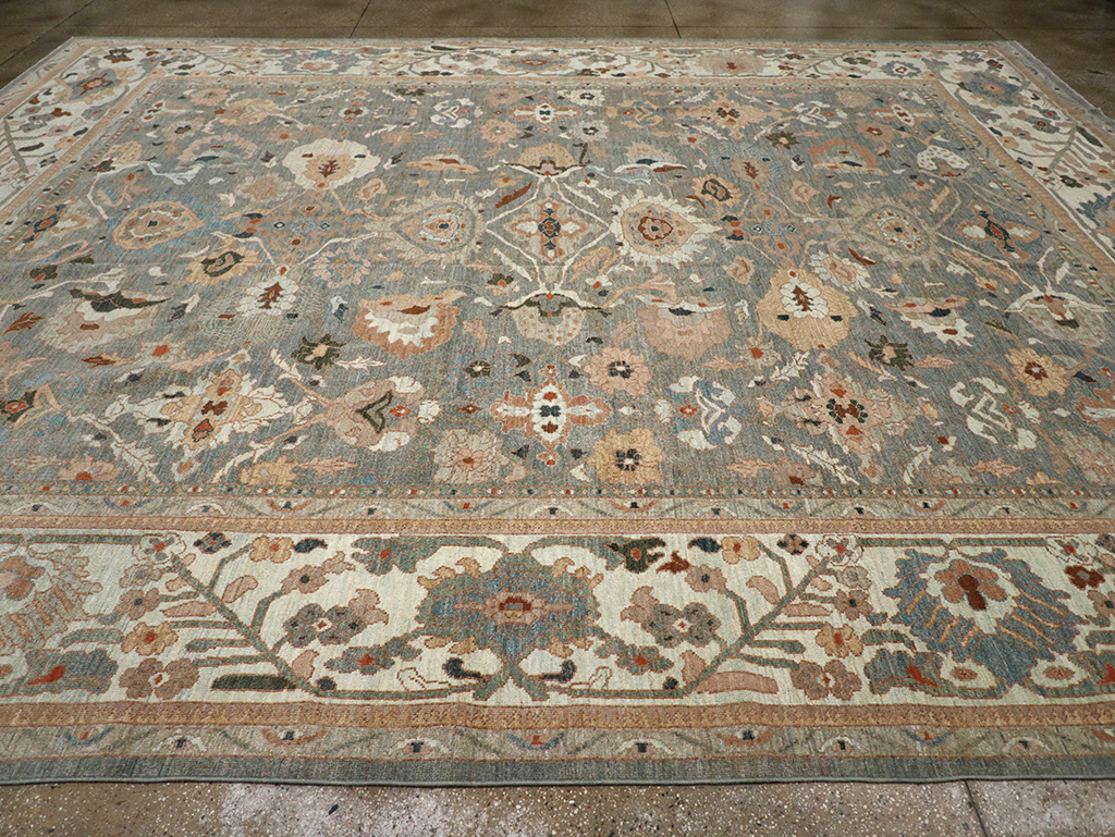Modern Persian Sultanabad Large Carpet, No.32354 - Staging