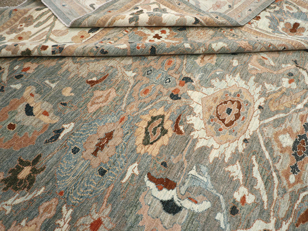 Modern Persian Sultanabad Large Carpet, No.32354 - Staging