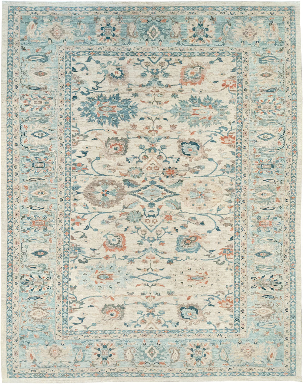 Modern Persian Sultanabad Large Room Size Carpet, No.32365 - Staging