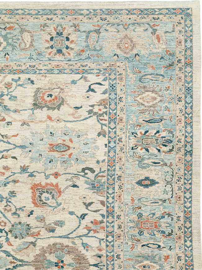 Modern Persian Sultanabad Large Room Size Carpet, No.32365 - Staging