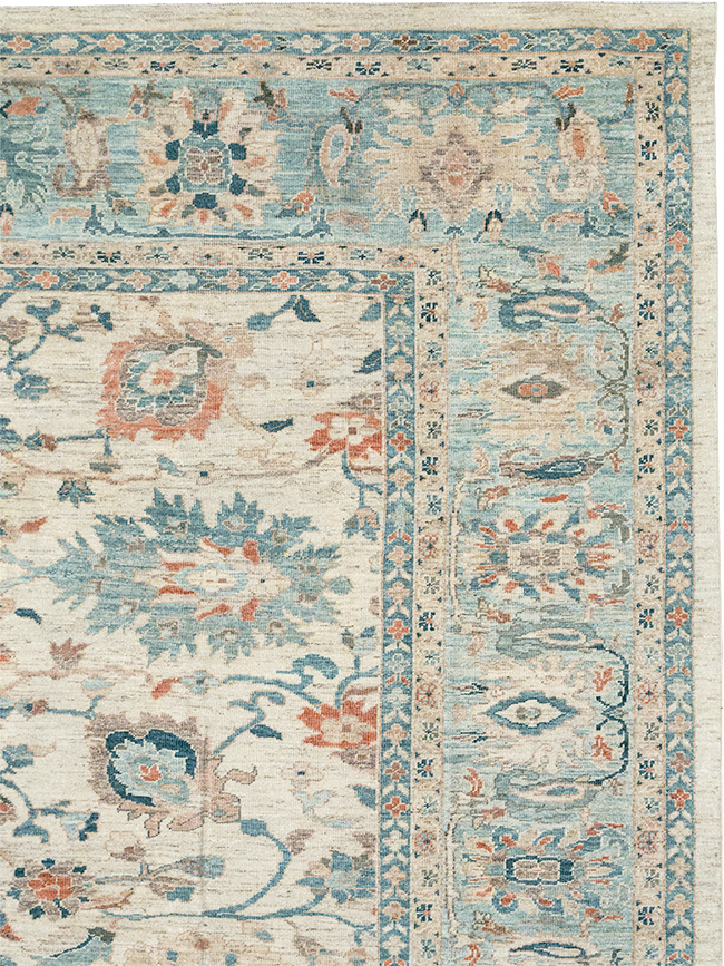 Modern Persian Sultanabad Large Room Size Carpet, No.32365 - Staging