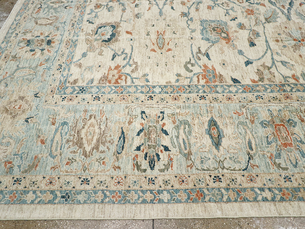 Modern Persian Sultanabad Large Room Size Carpet, No.32365 - Staging
