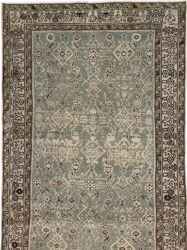 Vintage Persian Malayer Runner, No.32427 - Staging