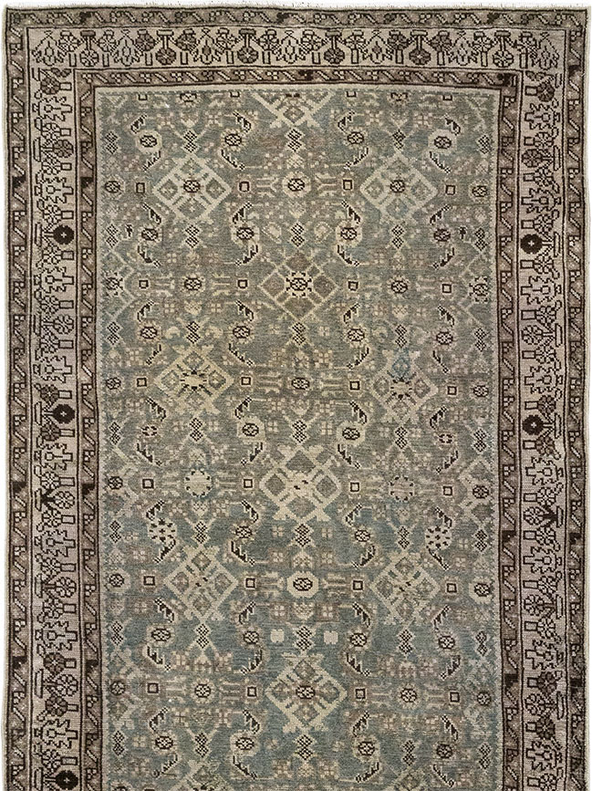 Vintage Persian Malayer Runner, No.32427 - Staging