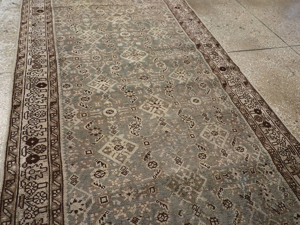 Vintage Persian Malayer Runner, No.32427 - Staging