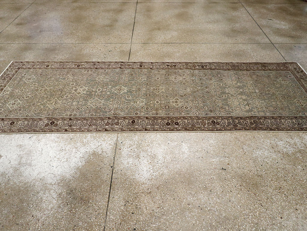 Vintage Persian Malayer Runner, No.32427 - Staging