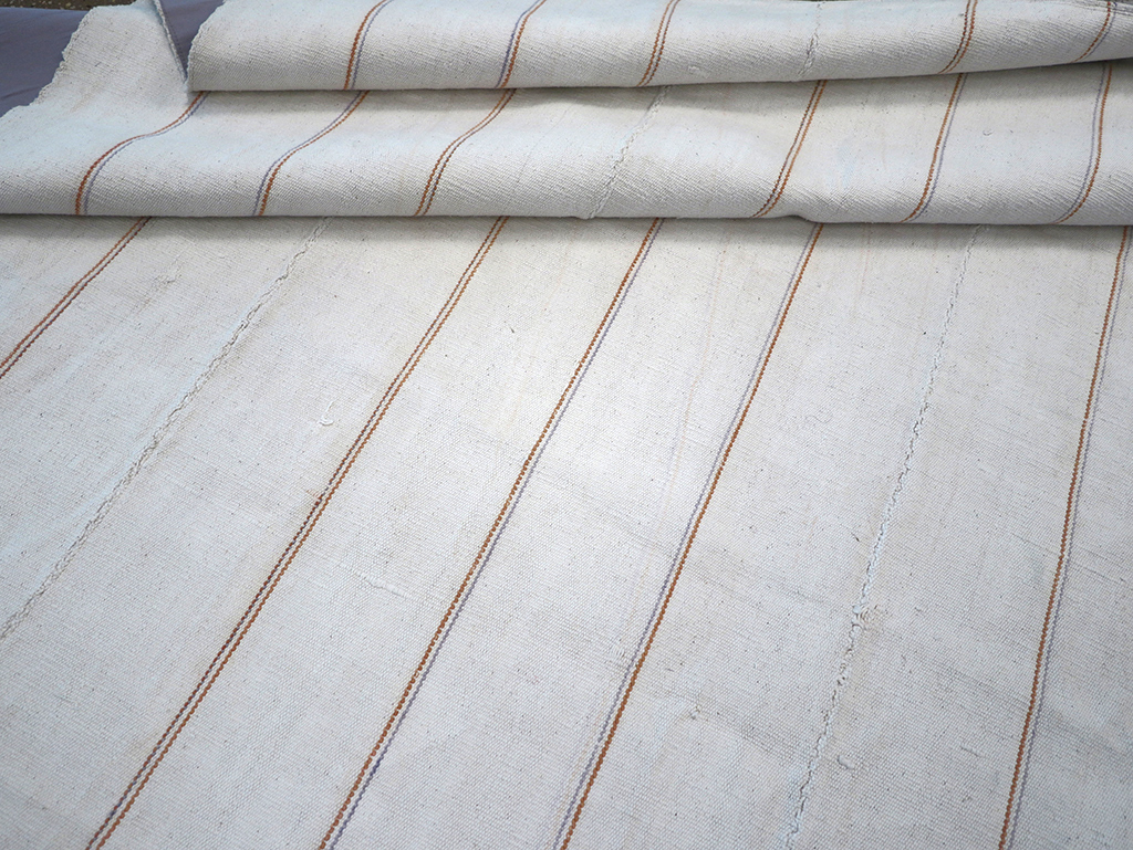 Vintage Persian Flatweave Kilim Room Size Carpet, No.32433 - Staging