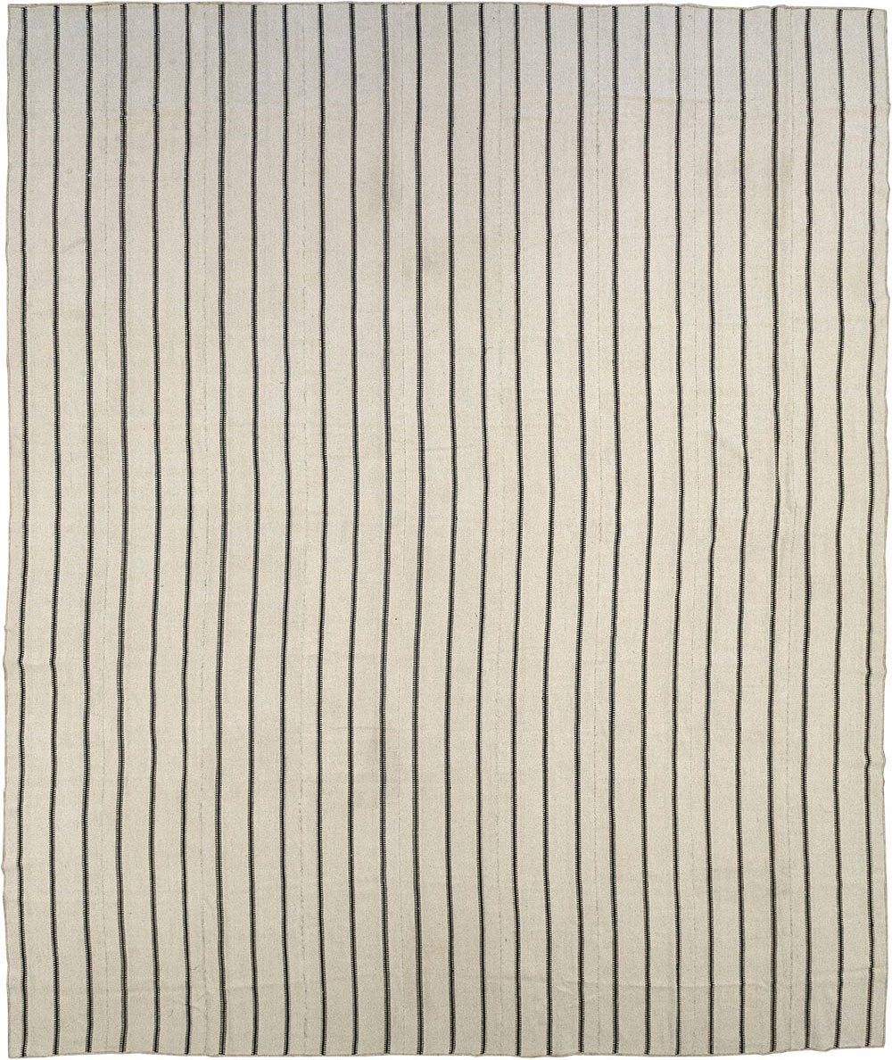 Modern Turkish Flatweave Kilim Large Carpet, No.32460 - Staging