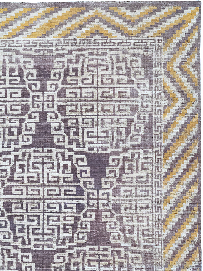 Modern Khotan Carpet, No.32482 - Staging