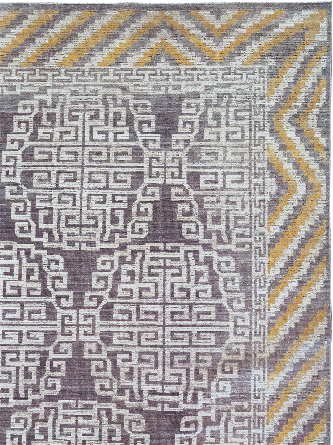 Modern Khotan Carpet, No.32482 - Staging