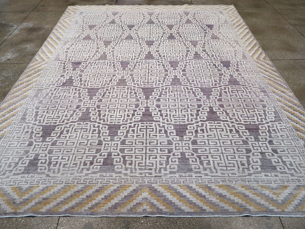Modern Khotan Carpet, No.32482 - Staging