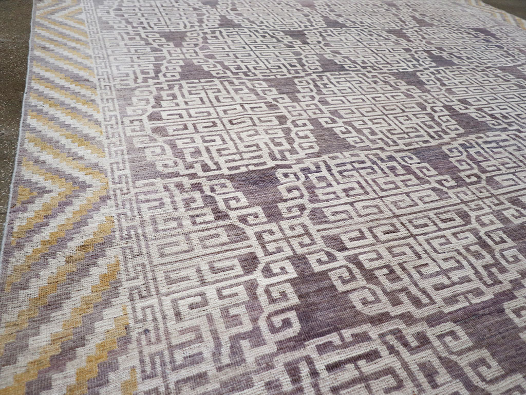 Modern Khotan Carpet, No.32482 - Staging