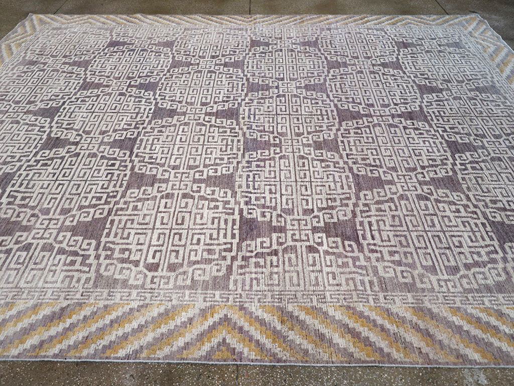 Modern Khotan Carpet, No.32482 - Staging