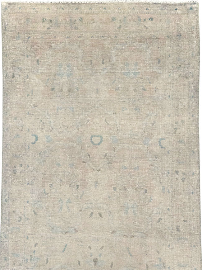 Vintage Persian Tabriz Runner, No.32501 - Staging