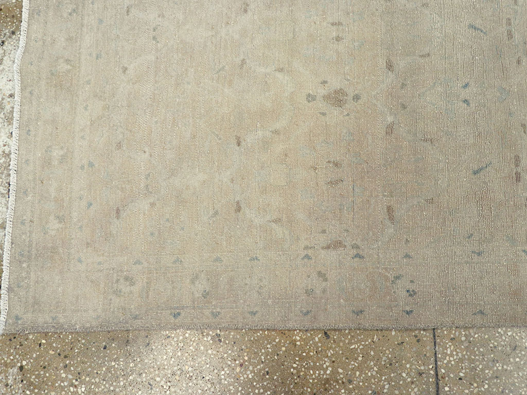 Vintage Persian Tabriz Runner, No.32501 - Staging