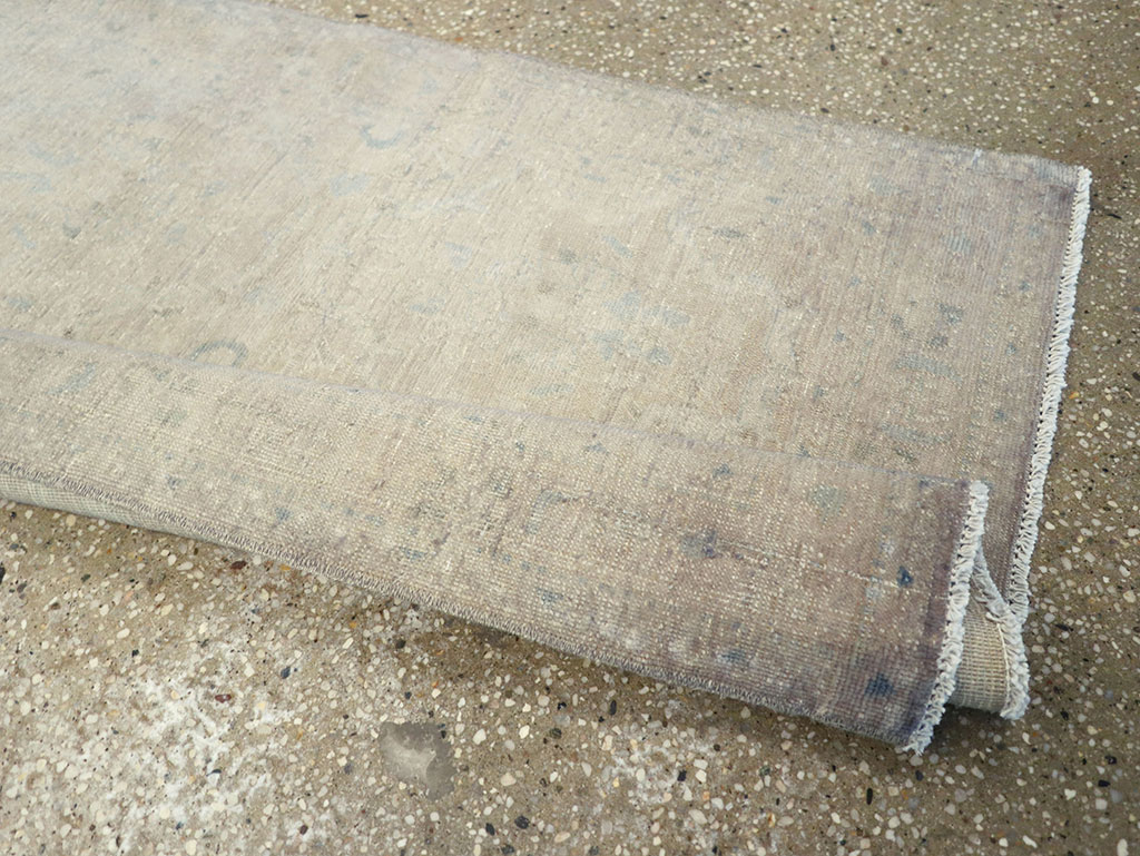 Vintage Persian Tabriz Runner, No.32501 - Staging