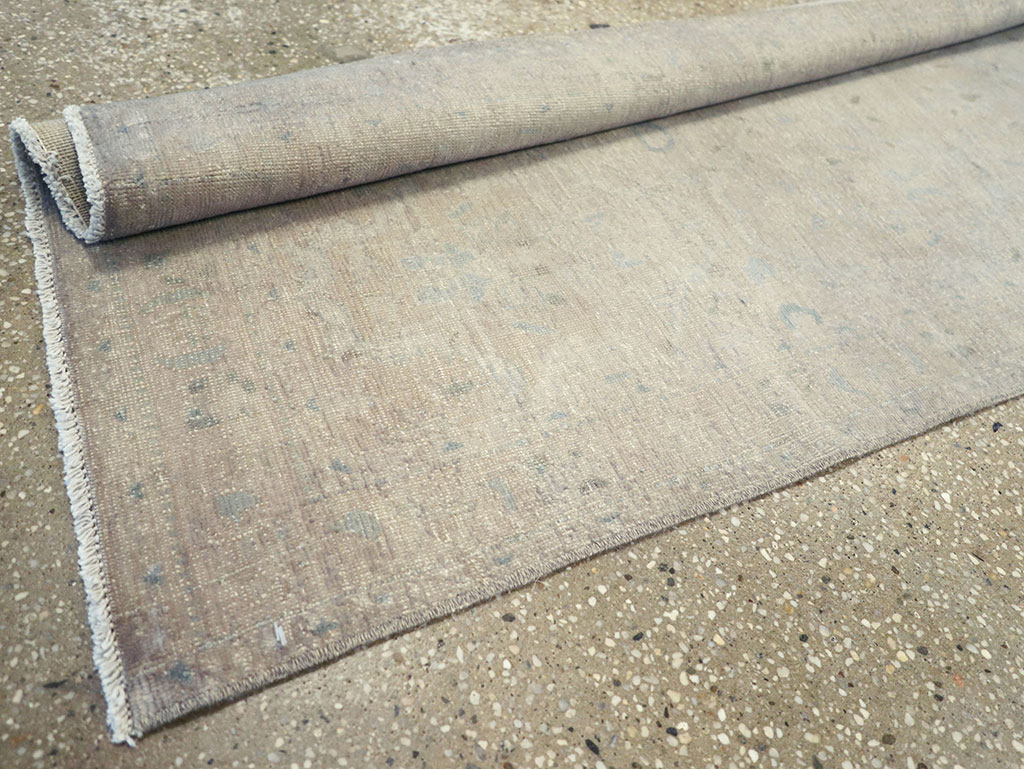 Vintage Persian Tabriz Runner, No.32501 - Staging