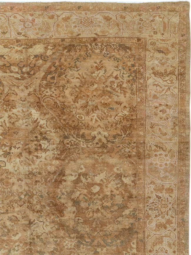 Antique Persian Malayer Large Room Size Carpet, No.32510 - Staging